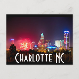 Charlotte NC Postcard