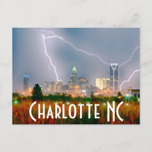 Charlotte NC Postcard