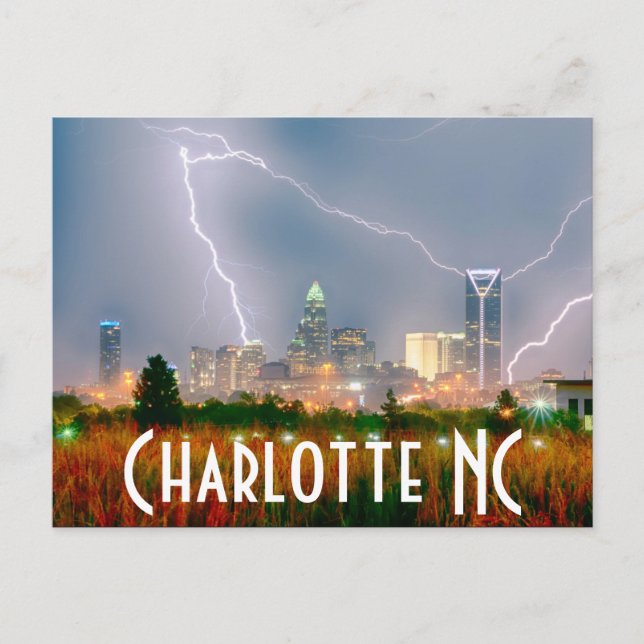 Charlotte NC Postcard (Front)