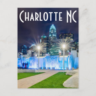 Charlotte NC Postcard