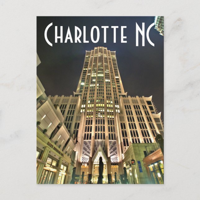 charlotte nc postcard (Front)