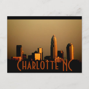 Charlotte NC Postcard