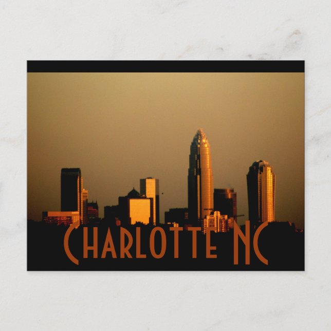 Charlotte NC Postcard (Front)