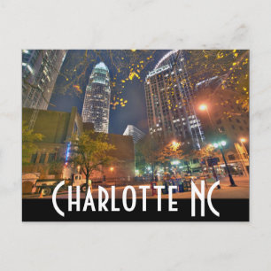 Charlotte NC Postcard
