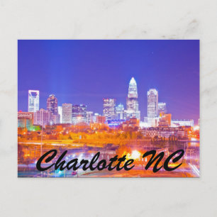 Charlotte NC Postcard