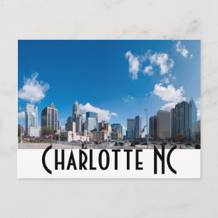Charlotte NC Postcard