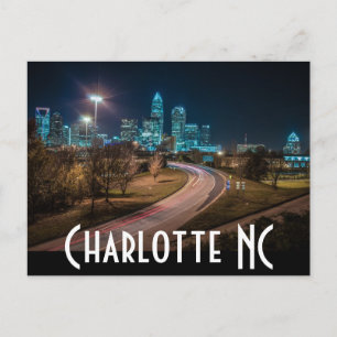 Charlotte NC Postcard