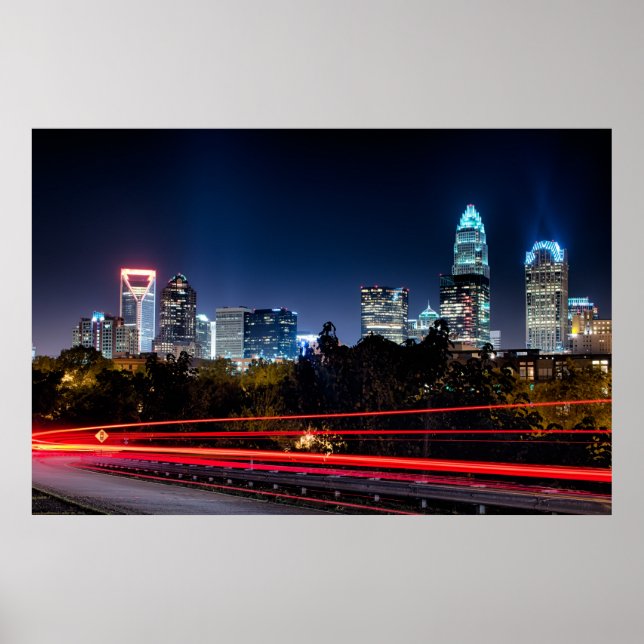 Charlotte, NC Poster (Front)