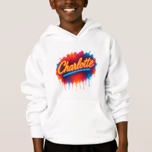 Charlotte Neon Script – Street Art Splash Design