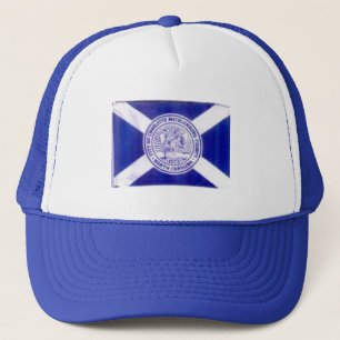 Charlotte, North Carolina Flag Trucker Hat