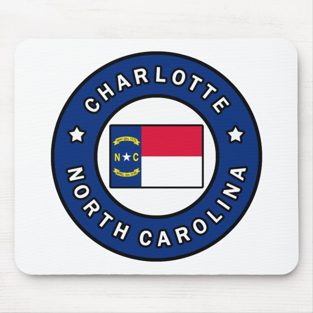 Charlotte North Carolina Mouse Pad (Front)