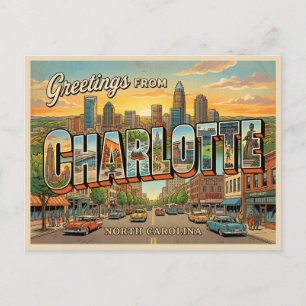 Charlotte North Carolina Postcard