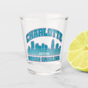 Charlotte,North Carolina Shot Glass