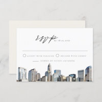 CHARLOTTE NORTH CAROLINA Skyline Destination RSVP