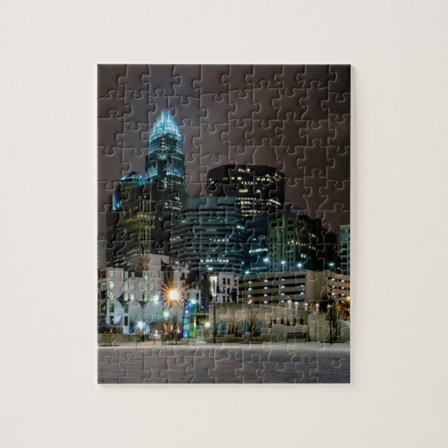 Charlotte, North Carolina skyline Jigsaw Puzzle (Vertical)
