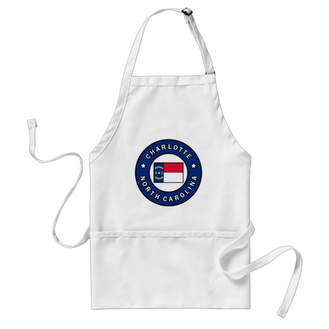 Charlotte North Carolina Standard Apron (Front)