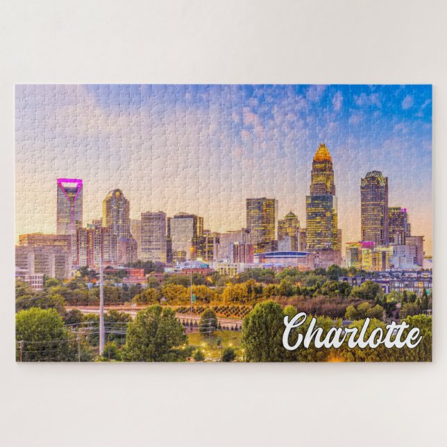 Charlotte, North Carolina, USA Jigsaw Puzzle (Horizontal)