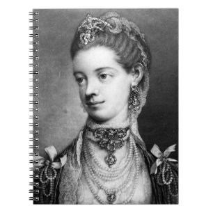 Charlotte, Queen of Great Britain - Thomas Frye Notebook