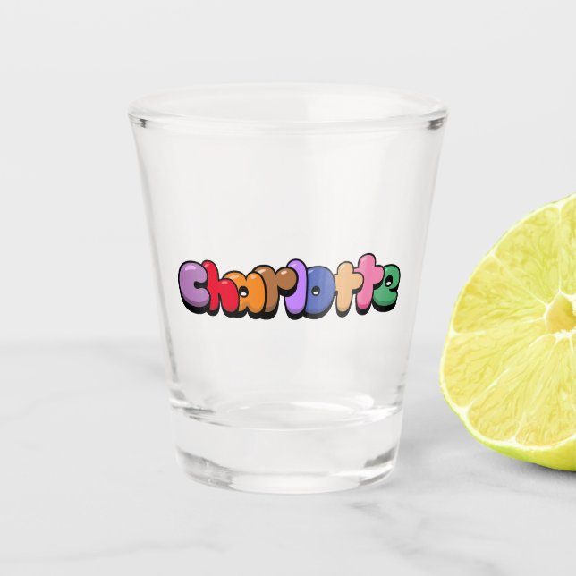 Charlotte Shot Glass (Front)