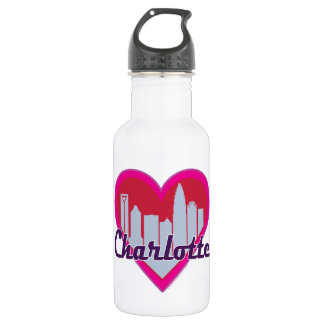Charlotte Skyline Heart 532 Ml Water Bottle