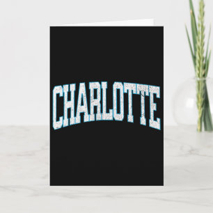 Charlotte Soccer Vintage City Card