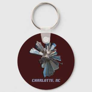 charlotte usa key ring