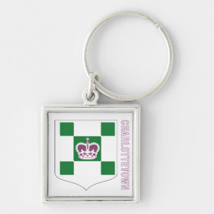 Charlottetown coat of arms - PEI Key Ring