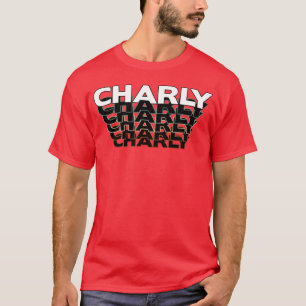 Charly Funny Retro Vintage Sunset Charly 80s 90s b T-Shirt