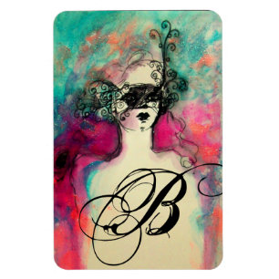 CHARM MONOGRAM MAGNET