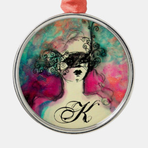 CHARM MONOGRAM METAL TREE DECORATION
