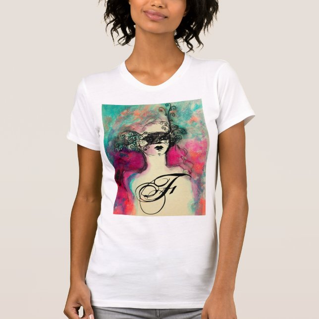 CHARM MONOGRAM / Mysterious Beauty T-Shirt (Front)