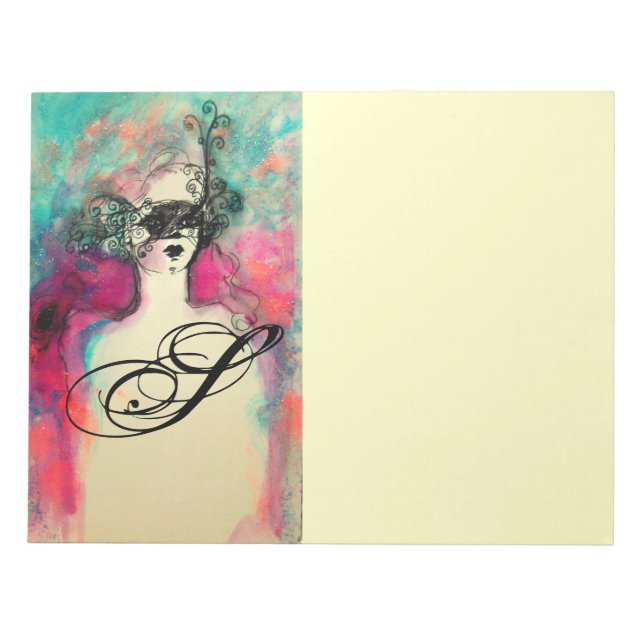 CHARM MONOGRAM NOTEPAD (Front)