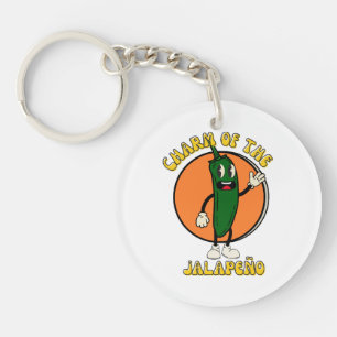 Charm of the Jalapeño Key Ring