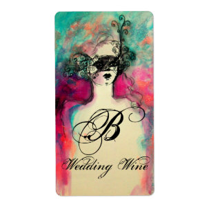 CHARM WEDDING WINE MONOGRAM