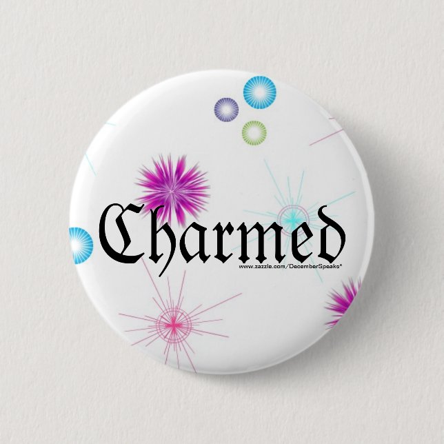 Charmed 6 Cm Round Badge (Front)