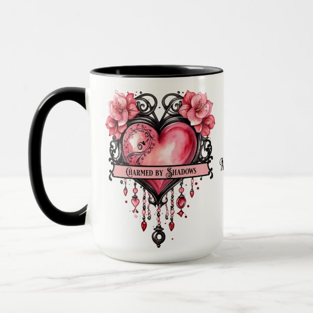 Charmed by Shadows Coffee Mug (Left)