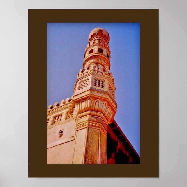 Charminar Minaret Poster (Front)