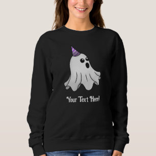 Charming and Cute Halloween Ghost Sweatshirt