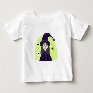 Charming Angry Cute Witch Baby T-Shirt