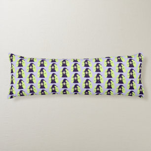 Charming Angry Cute Witch Body Cushion