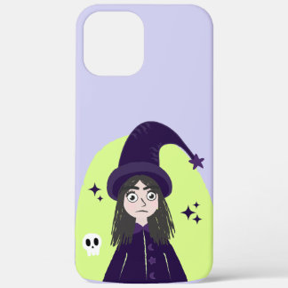 Charming Angry Cute Witch iPhone 12 Pro Max Case
