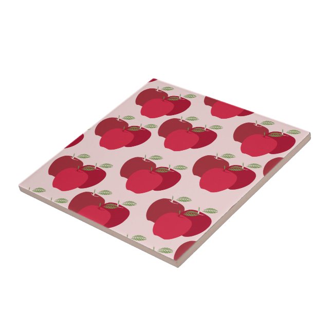 Charming Apple Mark Ceramic Tiles to Brighten Your (Side)