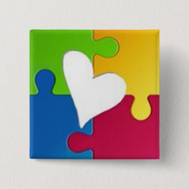 Charming Autism Awareness Pin (Front)