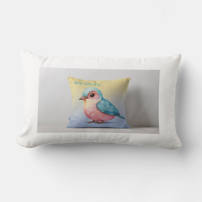 "Charming Bird Design Pillows for a Nature-Inspire (Front)