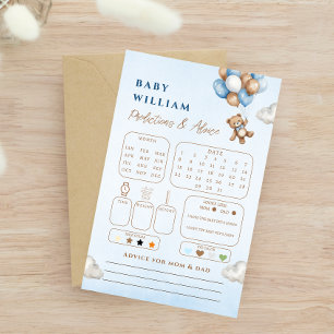 Charming Blue Bear Predictions Advice Shower