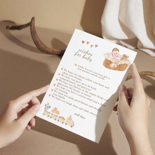 Charming Boho Baby Wishes Card  (Creator Uploaded)