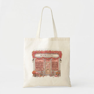 Charming Bookstore Totebag Tote Bag
