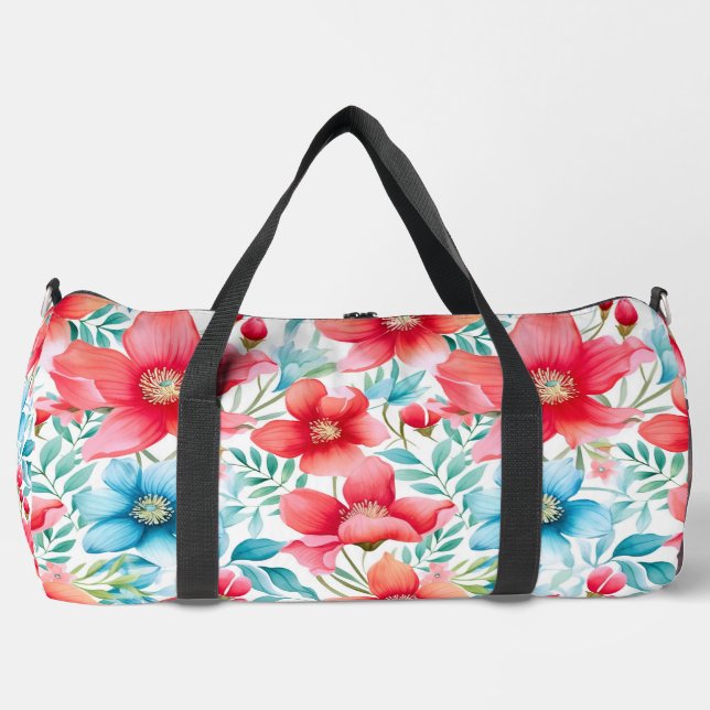 Charming Bouquet Ranya Pattern-65292 Duffle Bag (Front)