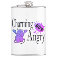 Charming but angry little devil cat funny quote