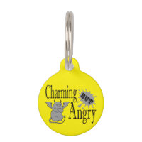 Charming but angry little devil cat funny quote